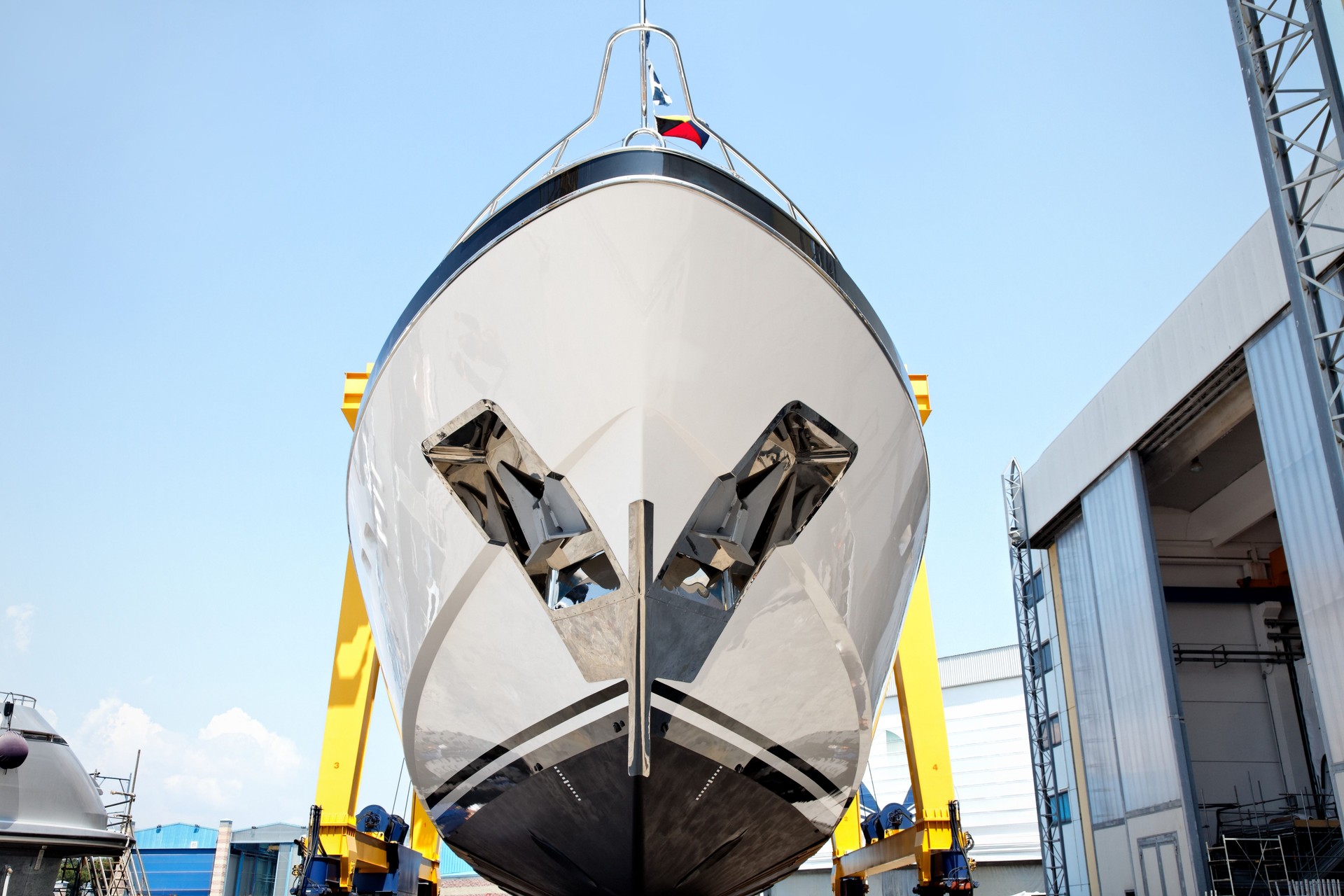 Luxury shipbuilding, ship repair
